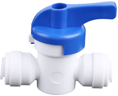 1 Pc Ro Water Omgekeerde Osmose 1/4 ''Inline Kogelkraan Quick Connect Uitgeschakeld Water Bedeling Accessoires Vervanging