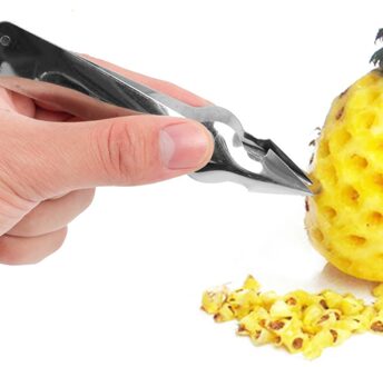 1 pc Rvs Ananas Zaad Remover Clip Slicer Cutter Ananas Eye Dunschiller Fruit Tool Keuken Gadgets Accessoires
