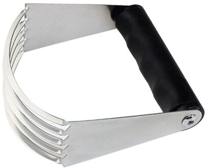 1 Pc Rvs Bakken Deeg Cutter Butter Blender Professionele Gebak Cutter Met 5 Messen Keuken Manual Gereedschap Accessoire