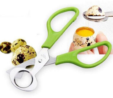1 pc Rvs Duif Kwartel Ei Schelpen Schaar Vogel Cutter Opener Ei Snijmachines Sigaar Cutter Keuken Tool Clipper