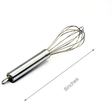 1 Pc Rvs Eiklopper Boter Mixer Hand Whisk Mixer Keuken Gereedschap 8/10/12 Inch Voor Keuken Batidor de Huevos