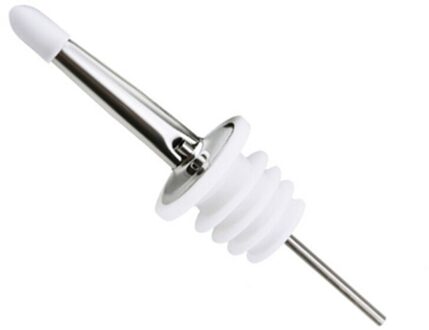 1 Pc Rvs Fles Tuit Pourer/Mond Met Stopper Fles Droge Rode Wijn Pot Fles Kurk Plug olijf Schenker Dispenser