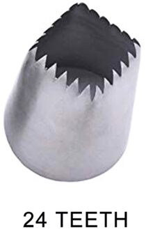 1 Pc Rvs Grote Maat Plein Icing Piping Nozzles Cake Decorating Pastry Tip Sets Fondant Cakevorm Keuken Gereedschap B