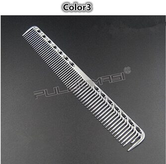 1 Pc Rvs Haar Kam Professionele Salon Kappers Kammen Haar Snijden Sterven Kam 2 In 1 Kleine Maat Color3