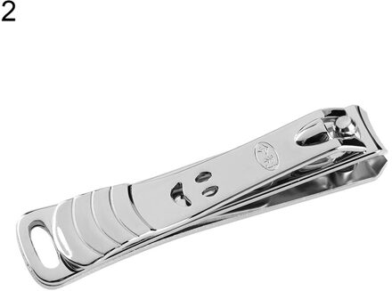1 PC Rvs Hand Toe Nail Clipper Cutter Trimmer Roterende Kop Nagelknipper Manicure Pedicure Tool Nail art 2