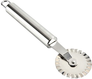 1 Pc Rvs Wielen Lichtgewicht Creatieve Gebak Pizza Ravioli Cutter Slicer naar Huis en Keuken Gebruik