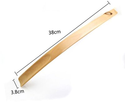 1 Pc Schoen Lifter Houten Schoenlepel Schoen Grill Creatieve Handgemaakte Korte Stijl Schoenlepel Lui Schoen Drager Schoen Dragen Accessoires naakt 38cm