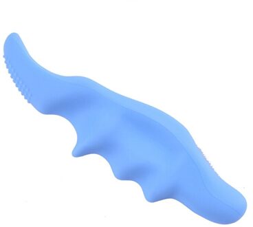 1 Pc Silicone Thumb Massager Apparaat Duim Saver Massager Fysiotherapie Klein Gereedschap Full Body Spier Ontspanning Fascia Massage Blauw
