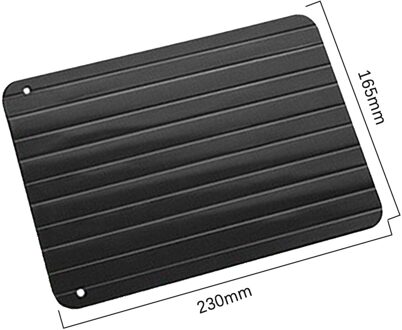 1 Pc Snelle Ontdooien Lade Snelle Dooi Bevroren Vlees Vis Zee Voedsel Quick Ontdooien Plaat Keuken Gadget Tool 23x16.5x0.2cm