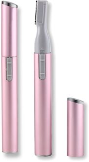 1 Pc Stijlvolle Draagbare Elektrische Gezicht Wenkbrauw Body Hair Remover Blade Razor Scheerapparaat Remover Trimmer Gebruik Beauty Gezondheidszorg Gereedschap