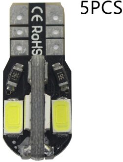 1 Pc T10 Led Auto Breedte Licht Canbus 5730 8SMD12V Auto Led Lamp Side Wedge Light White Light Car Signal lamp Auto Accessoires 03