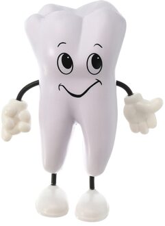 1 Pc Tand-Figuur Squeeze Speelgoed Zachte PU Schuim Tand Model Vorm Kawaii Tandheelkundige Kliniek Tandheelkunde -item Tandarts