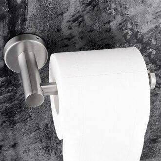 1 PC Toiletrolhouder Opknoping Traceless Praktische Wandmontage Toiletrolhouder Badkamer Tissue Houder voor Wc Badkamer