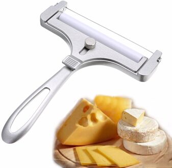 1 Pc Verstelbare Kaas Slicer Cutter Slice Tool Boter Schaafmachine Rasp Met Draad Legering Duurzaam Nuttig Koken Gereedschap Ongeveer 15 cm