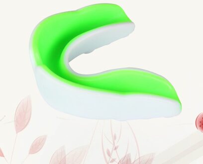 1 Pc Volwassen Gebitsbeschermer Sport Mouth Guard Tanden Bretels Protector Gum Shield Voor Sport Boksen Voetbal Hockey Rugby (Rood wit St afbeelding 2