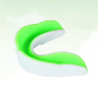 1 Pc Volwassen Gebitsbeschermer Sport Mouth Guard Tanden Bretels Protector Gum Shield Voor Sport Boksen Voetbal Hockey Rugby (Rood wit St afbeelding 2