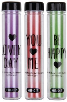 1 pc Vulpotlood Lood 0.5mm/0.7mm HB Potlood Staaf Automatische Potlood Vulling Kantoor Schoolbenodigdheden studenten 0.7mm willekeurig 1