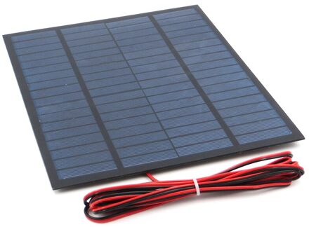 1 Pc X 18V 278mA Met 200 Cm Verlengen Draad Zonnepaneel Polykristallijn Silicium Diy Acculader Kleine Mini zonnecel Kabel Speelgoed