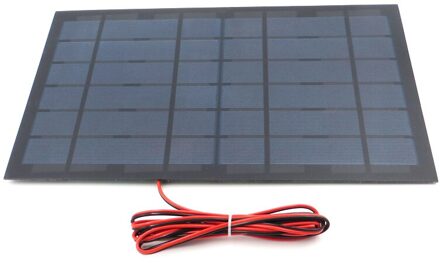 1 Pc X 6V 1670mA Met 100 Cm Verlengen Draad Zonnepaneel Polykristallijn Silicium Diy Acculader Kleine Mini zonnecel Kabel Speelgoed