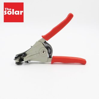 1 Pc X Solar Tang Pv Krimptang Voor Pv Solar Kabel Fotovoltaïsche Pv Zonnepaneel Kabel Striptang 1.5 -6mm2 Kabel