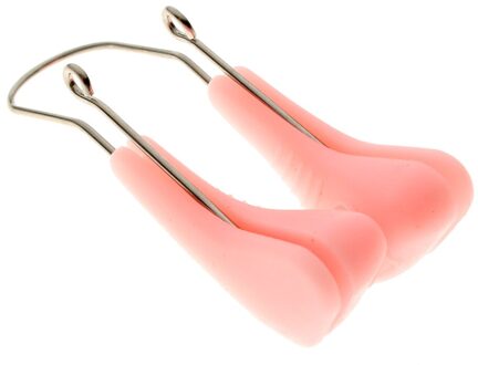 1 Pc Zachte Siliconen Neusbrug Vormgeven Corrector Neus Up Afslanken Neus Shaper Lifting Clip Massager Beauty Tools roze