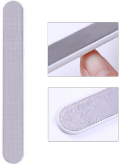 1 Pc Zilver Dual-Ended Rvs Uv Gel Remover Cuticle Pusher Manicure Professionele Nail Art Care Tools 6