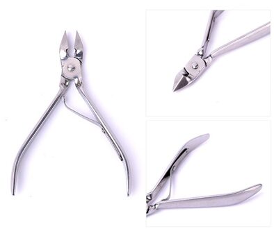 1 Pc Zilver Dual-Ended Rvs Uv Gel Remover Cuticle Pusher Manicure Professionele Nail Art Care Tools 9