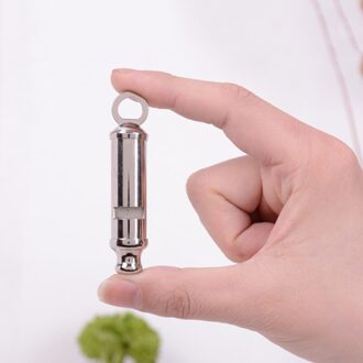 1 Pc Zilveren Hond Birdtraining Fluitje Ultrasone Supersonic Sound Pitch Rustig Trainning Fluitjes Vogel Hond Training Gehoorzaamheid