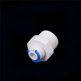 1 Pcs 1/2 ''Schroefdraad Male Naar 1/4'' Push-In Fit Tube Quick Connect Ro Water quick Connect