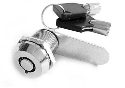 1 Pcs 16/20/25/30mm Mailbox Locks Portable Practical High Quality Drawer Cupboard Locker Security Furniture Locks Plastic Handle