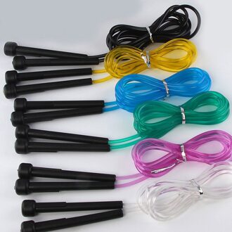 1 Pcs 2.4M Kleurrijke Speed Draad Skipping Verstelbare Springtouw Fitness Sport Oefening Cross Fit Student Kids