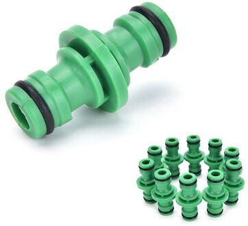 1 Pcs 2 Way Tuin Tuinslang Water Connector Joiner Fix 1/2 "Koppeling Plastic