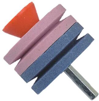 1 pcs 3 Kleuren Slijpen Boor Slijper Grasmaaier Rotary Blade Tuin Tool Slijper voor Roterende Boor Bezuinigingen Blade Sharpener 01 en 02
