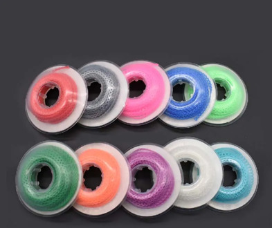 1 Pcs 3 Sizes Dental Orthodontics Materials High Strength Rubber Spool Elastic Ultra Power Dental Lab Equipment