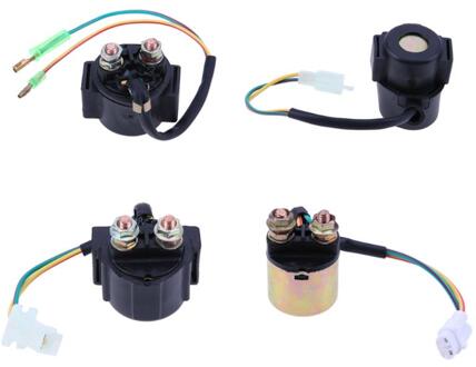1 Pcs 3008 Motorfiets Starter Solenoid Relais voor HONDA YAMAHA SUZUKI Voor De Meeste Chinese Scooter Motorfiets ATV Dirt bike 4 soorten model- 0