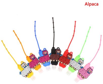 1 Pcs 30Ml Draagbare Mini Lege Hand Sanitizer Fles Siliconen Beschermhoes Reizen Hervulbare Fles Parfum Fles AP