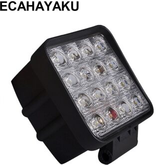 1 Pcs 4 Inch Led Verlichting 48W Flood 12V 24V Rijden Lamp Voor Auto Vrachtwagens Trailer suv Off-Road Boot 4X4 4WD Projector Auto-onderdelen Spot Beam