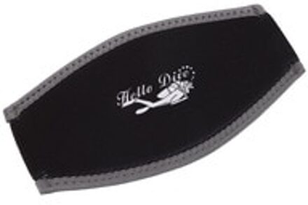 1 Pcs 5 Mm Zachte Duiken Snorkel Masker Head Strap Neopreen Cover Gevoerde Bescherming Lang Haar Band Onderwater Duiken apparatuur