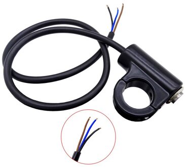 1 Pcs 7/8 "22Mm DC12V 10A Led Universele Motorfiets Stuur Op/Off Schakelaar Koplamp Fog Light Waterdicht schakelaars 3 draad