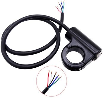 1 Pcs 7/8 "22Mm DC12V 10A Led Universele Motorfiets Stuur Op/Off Schakelaar Koplamp Fog Light Waterdicht schakelaars 5 draad