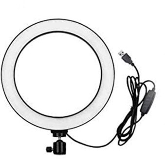 1 Pcs 8 Inch Led Dimbare Ring Licht En Statief Mobiele Telefoon Wireless Controller Live Schoonheid Lamp Dimbare 16cm