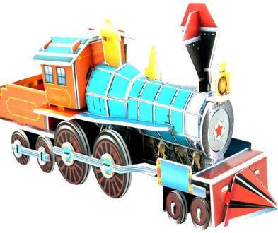 1 Pcs Aantrekkelijke Cartoon Watervliegtuig Tank Trein 3D Puzzel Interessante Leren Educatief Speelgoed Voor Kinderen Kid Wyw