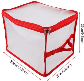 1 Pcs Afneembare Lege Opbergdoos Met Innerlijke Partities Opbergtas Xmas Bloemen Houder Led Verlichting Opslag Decoraties Doos A1