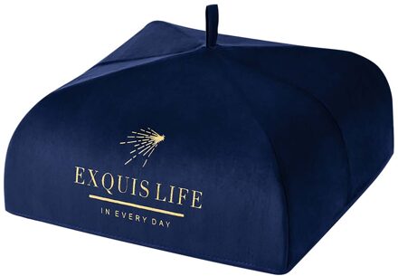 1 Pcs Aluminiumfolie Voedsel Covers Opvouwbare Geïsoleerde Thermische Voedsel Tent Covers Anti Fly Mosquito Voedsel Cover Koken Keuken Gereedschap DB