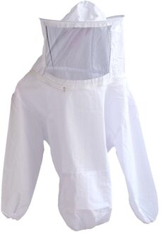 1 Pcs Anti Bee Kleding Bijenteelt Zwarte Sluier En Hoed Wit Bee Insect Voeden Benodigdheden Bijenteelt Gereedschappen