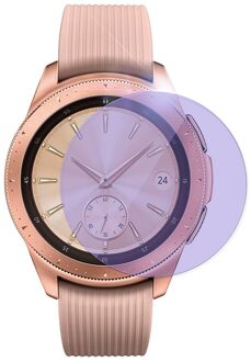 1 Pcs Anti Blauw licht Gehard Glas Screen Protector Volledige Cover Film Voor Samsung Galaxy Horloge 42mm Bubble Gratis eenvoudig te Installeren