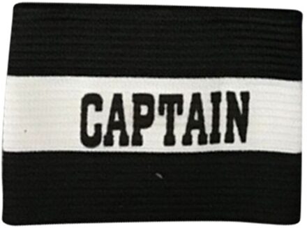 1 Pcs Arm Band Leider Competitie Voetbal Captain Armband Voetbal Captain Armband Groep Armband zwart