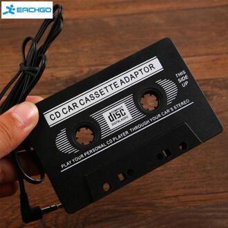1 pcs Audio Auto Cassette Adapter Converter 3.5 MM Voor Iphone Ipod MP3 AUX CD