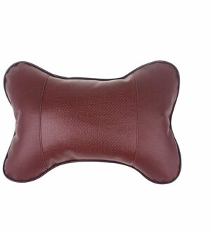 1 Pcs Auto Nekkussen Bot Car Care Auto Auto Seat Hoofd Hals Rest Kussen Hoofdsteun Kussen Pad Hoofdsteun Nek kussen Auto Accessoires Bruin