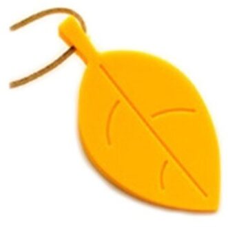 1 Pcs Bladvorm Rubber Deur Stop Stoppers Wiggen Anti-Map Veiligheid Deur Kaart Opknoping Baby Kinderen Veiligheid Stoppers geel